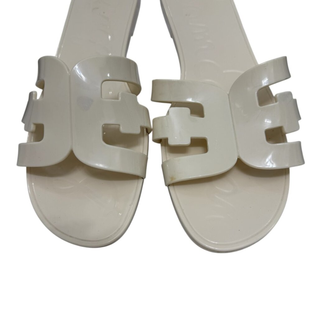 Sam Edelman Bay Jelly Double E Signature Logo Slide Sandals Women's size 12 - Picture 3 of 10